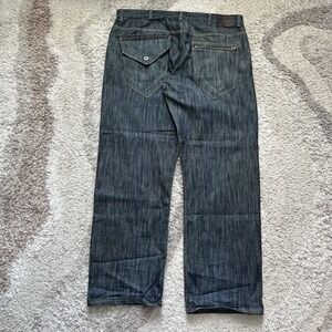 Vintage Y2K Sean John Jeans Baggy Wide Leg Cyber Goth Skater 42x34